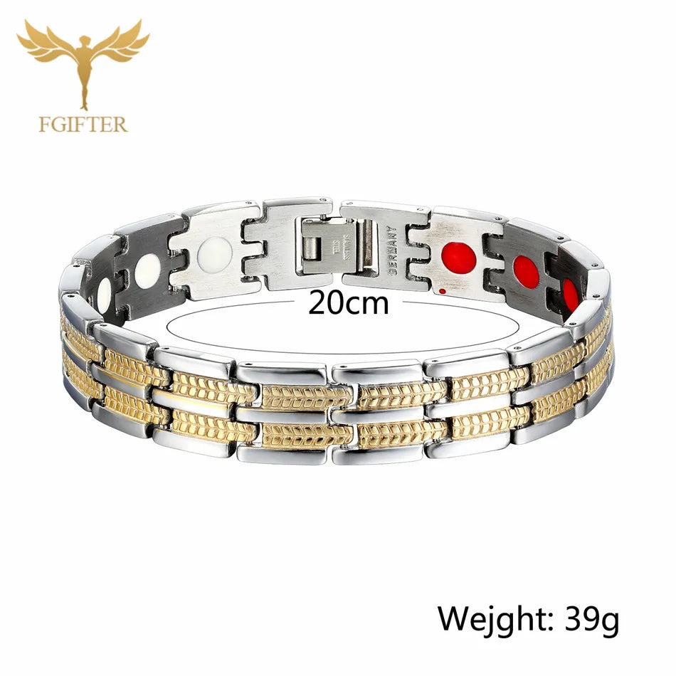 Christian Cross Bracelet Men's Religious Bracelet Fashion Silicone Wristband Stainless Steel Buckle Wrist Jewelry