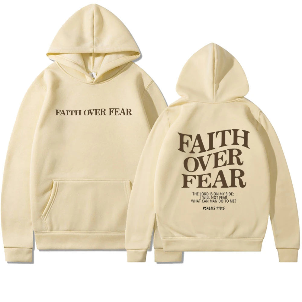Faith Over Fear – Christian Hoodie (Unisex)