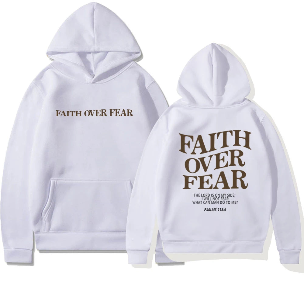 Faith Over Fear – Christian Hoodie (Unisex)