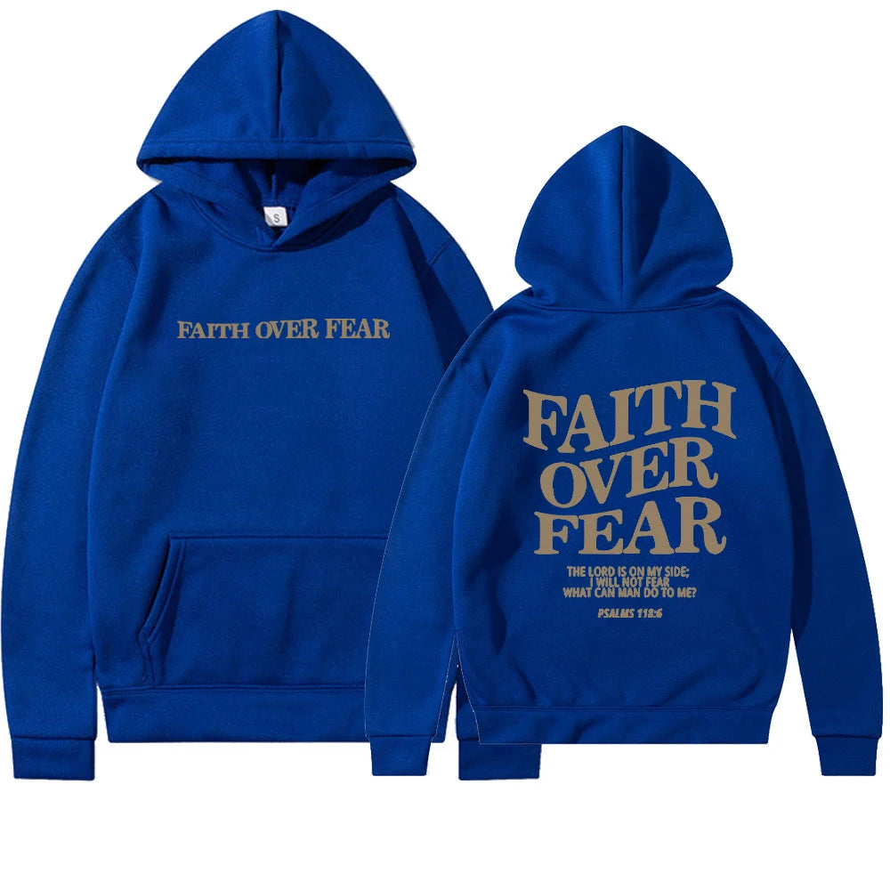 Faith Over Fear – Christian Hoodie (Unisex)