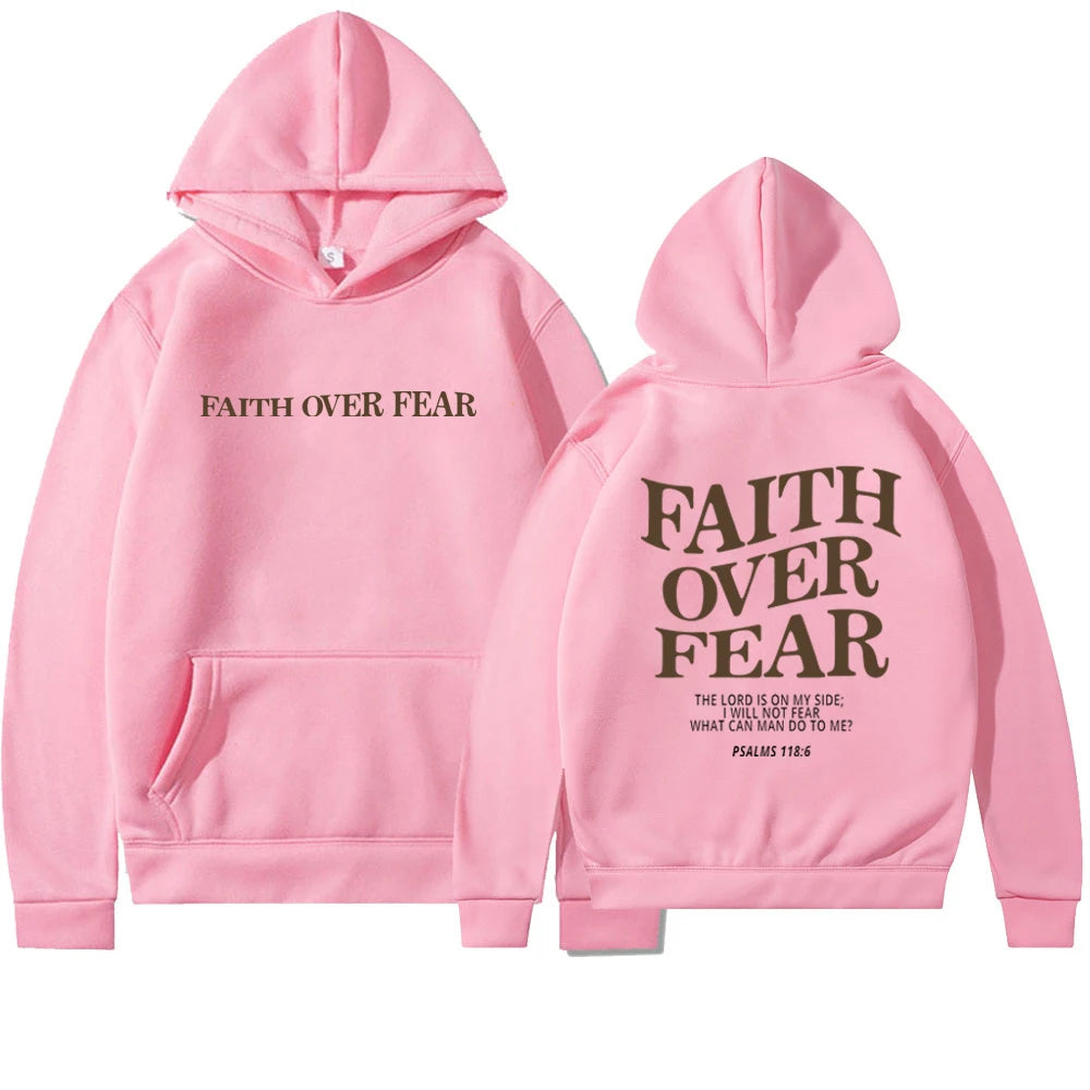 Faith Over Fear – Christian Hoodie (Unisex)