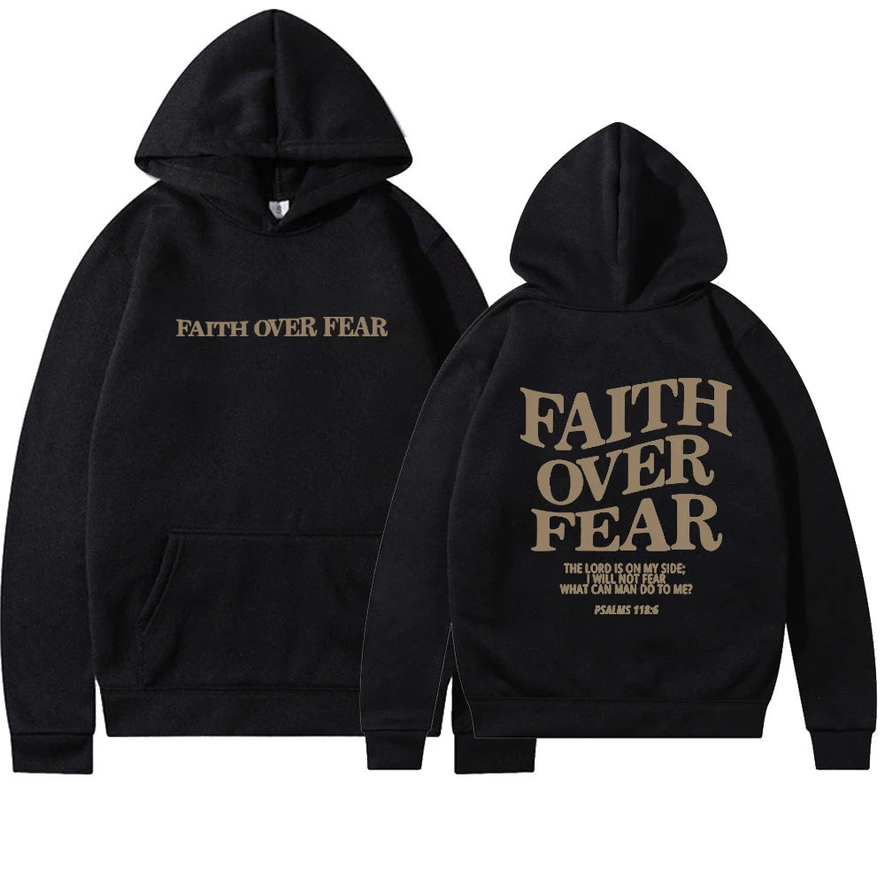 Faith Over Fear – Christian Hoodie (Unisex)