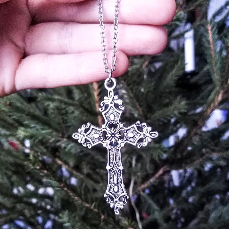 Christian Cross Pendant Necklace – Faith Jewelry
