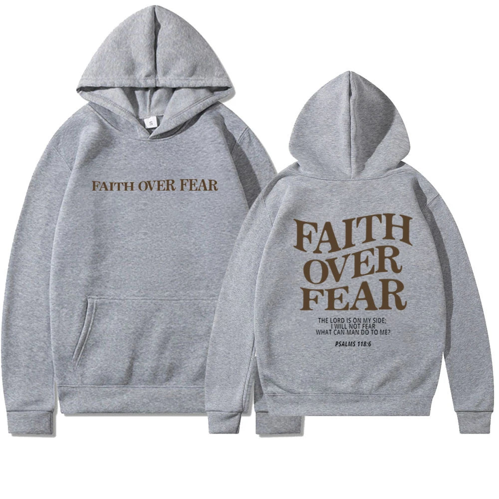 Faith Over Fear – Christian Hoodie (Unisex)