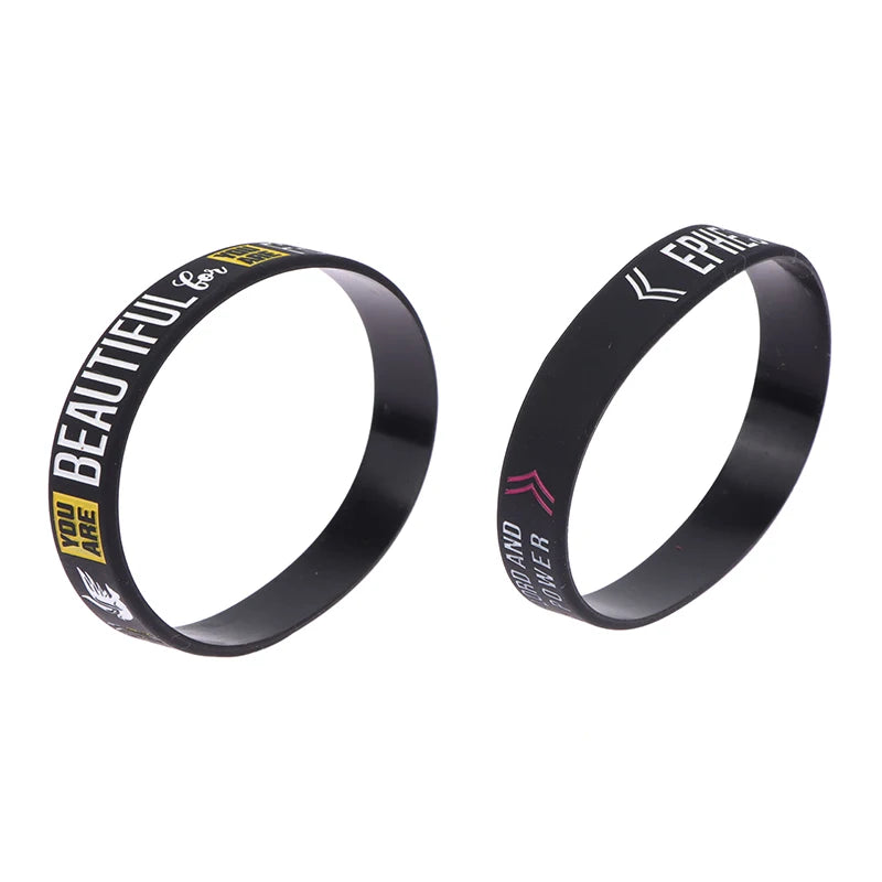13pc Faith Believe Peace Grace Bible Christian Religious Bracelet Sport Silicone Bracelets Rubber Wristband