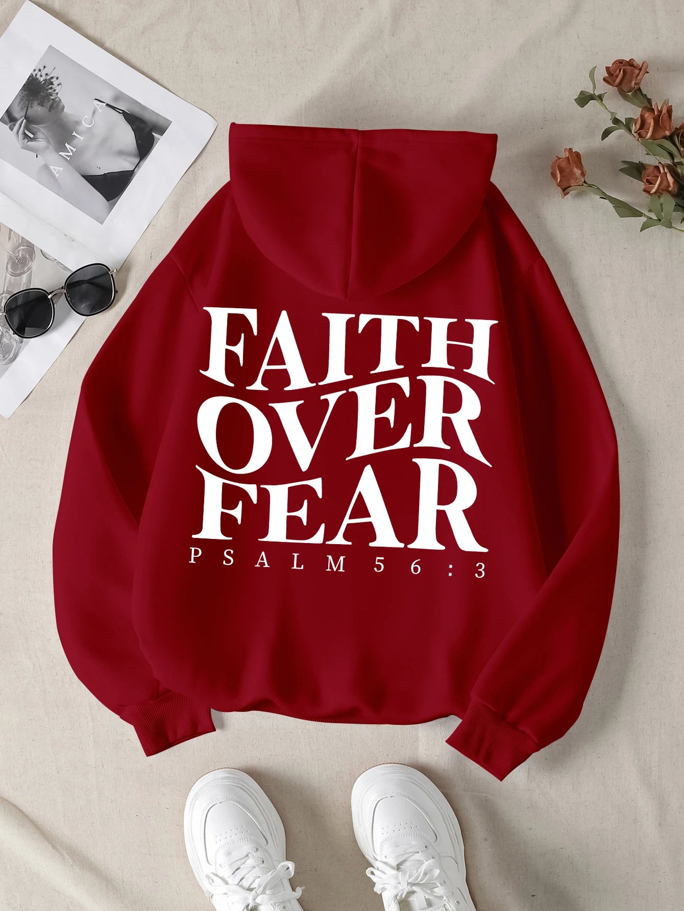 Faith Over Fear – Christian Hoodie (Unisex)