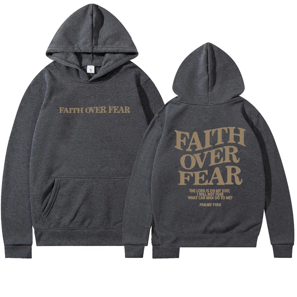 Faith Over Fear – Christian Hoodie (Unisex)