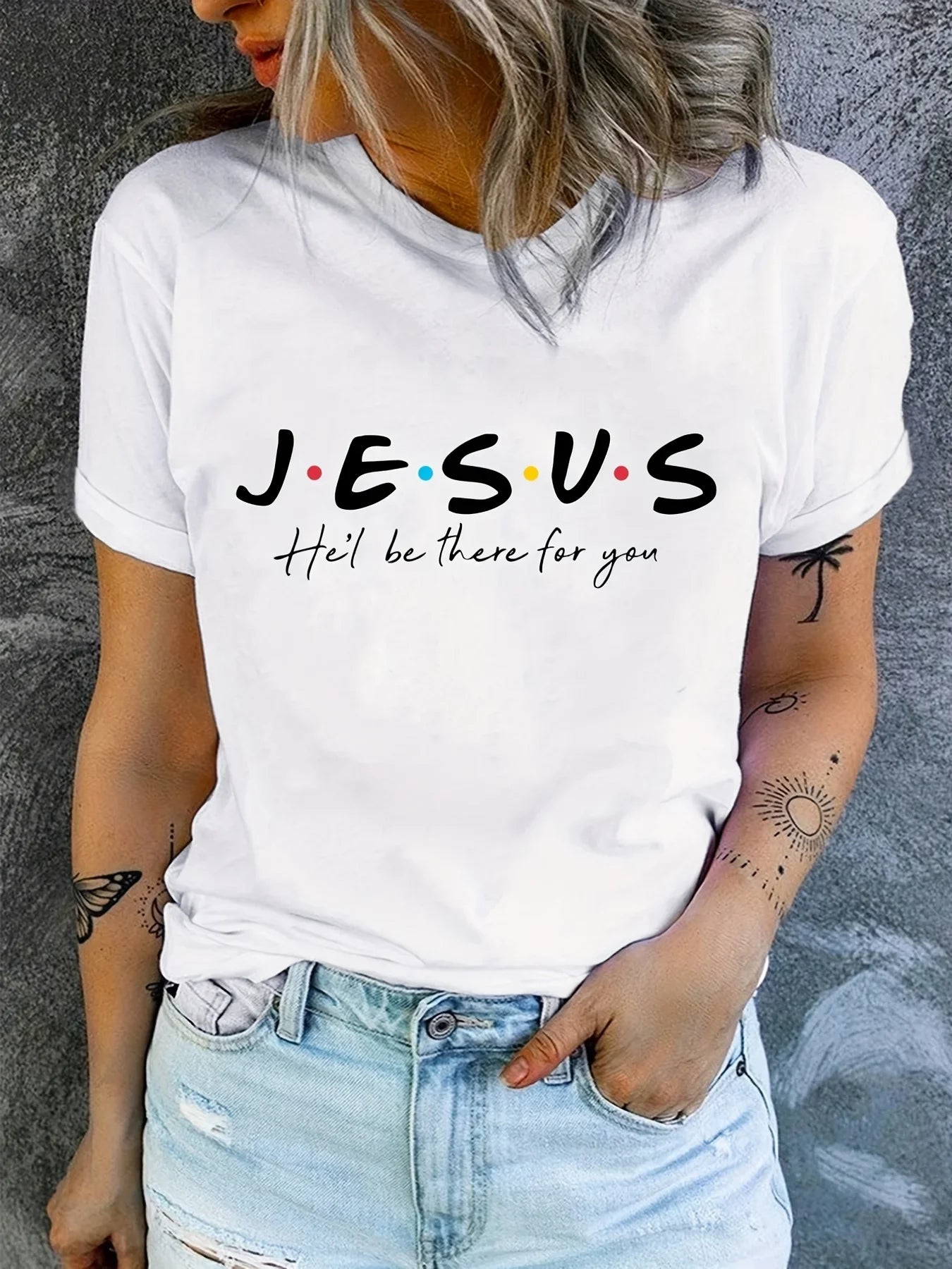 Jesus Print – Christian Graphic T-Shirt