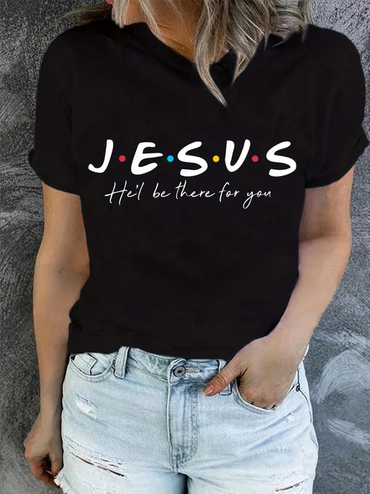 Jesus Print – Christian Graphic T-Shirt