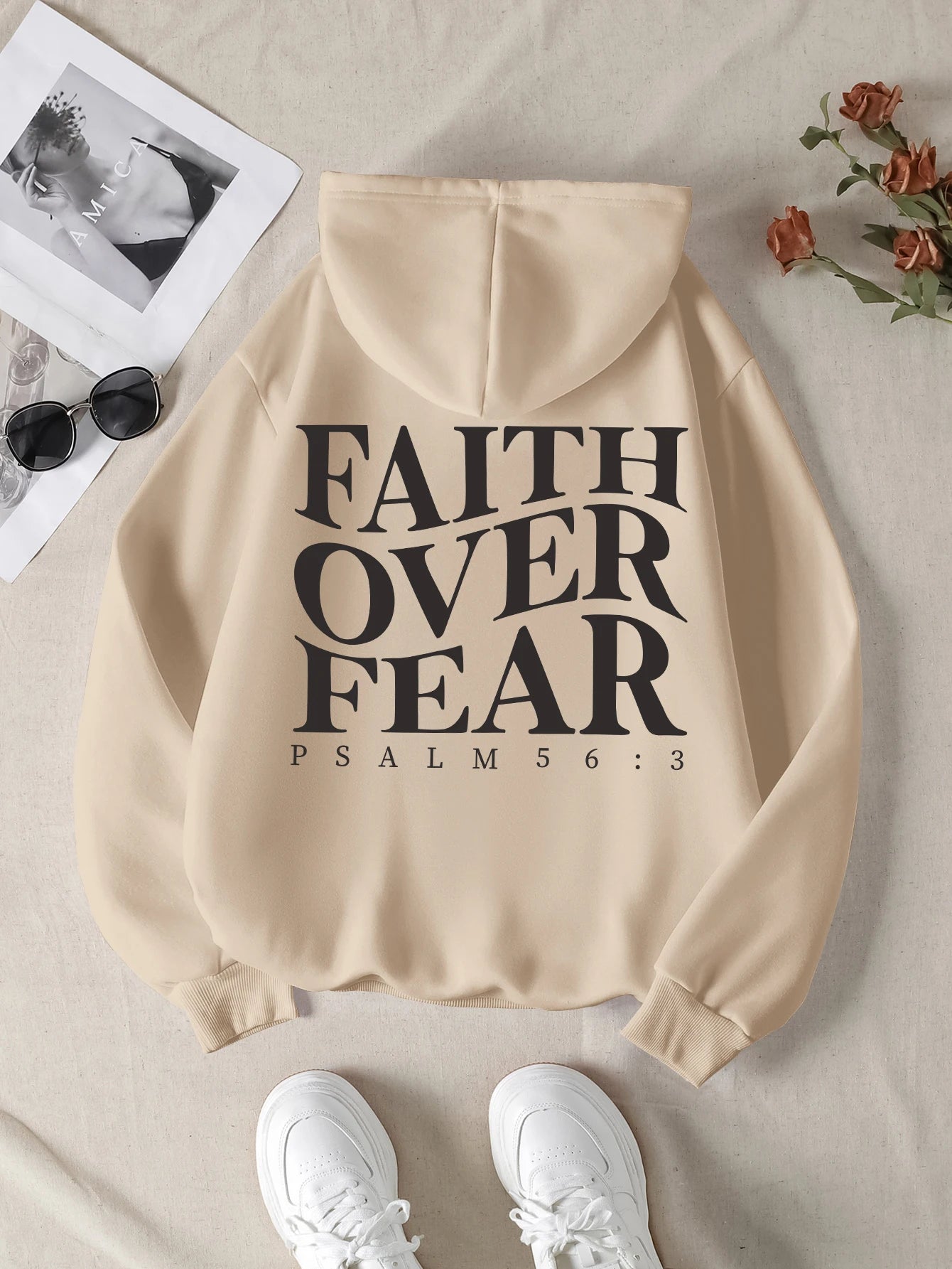 Faith Over Fear – Christian Hoodie (Unisex)
