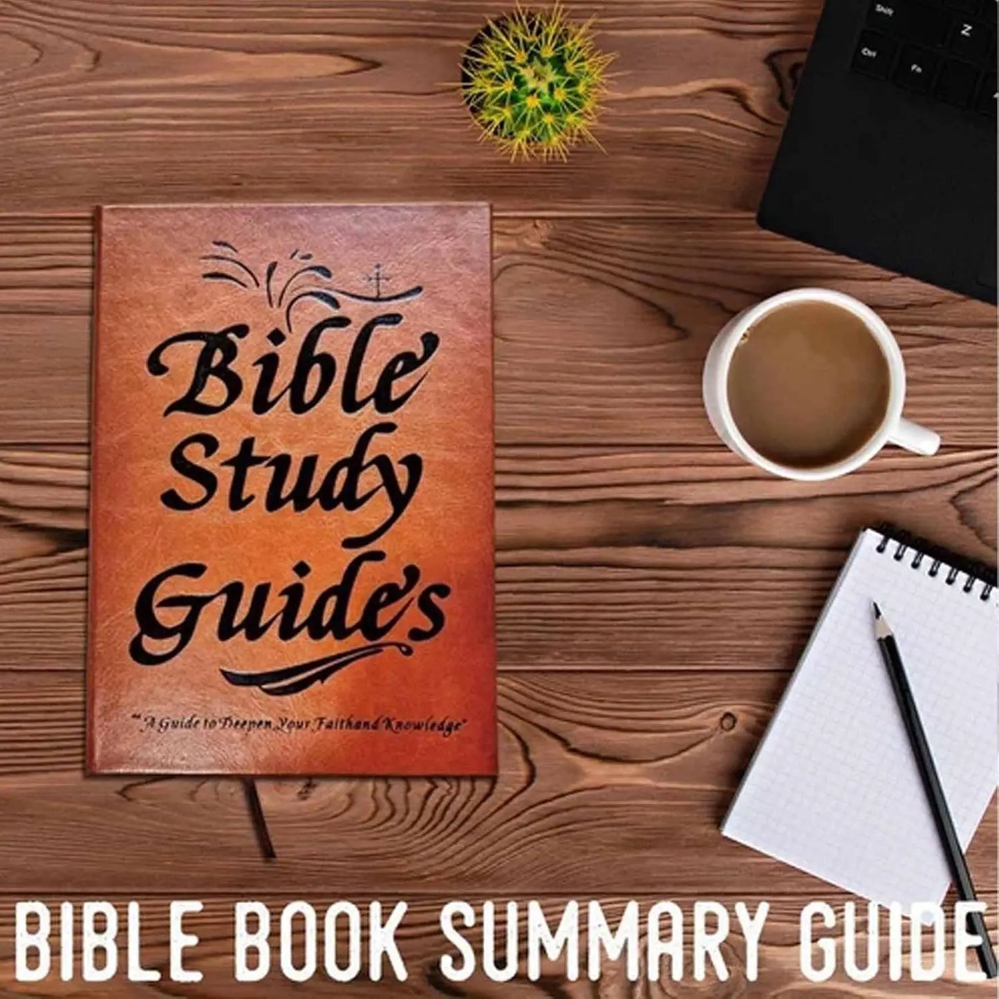 66-Page Bible Study Guide Daily Devotional Journal A Yearlong Bible Study Plan for Women Scripture Quotes Religious Notebook