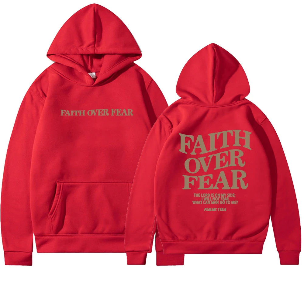 Faith Over Fear – Christian Hoodie (Unisex)